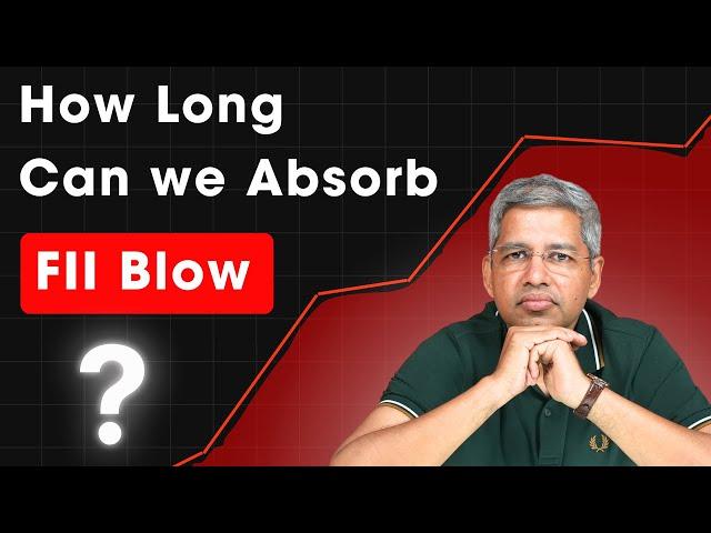 How Long can we Absorb FII Blow ? I  WeekendInvesting DailyByte  21 Oct 2024