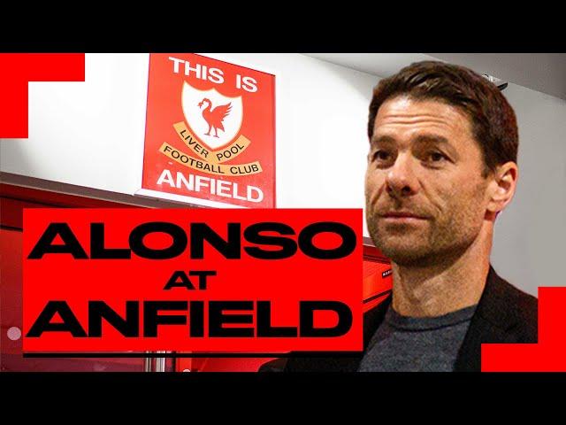 Xabi Alonso zurück an der Anfield Road: Wie Liverpool den Bayer 04-Trainer empfing