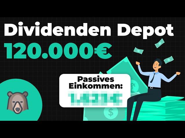 So viel DIVIDENDE zahlt mein 120.000€ Dividenden Aktien Depot | Kritik an der Dividendenstrategie?