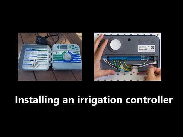 Installing a Rachio Gen3 irrigation controller