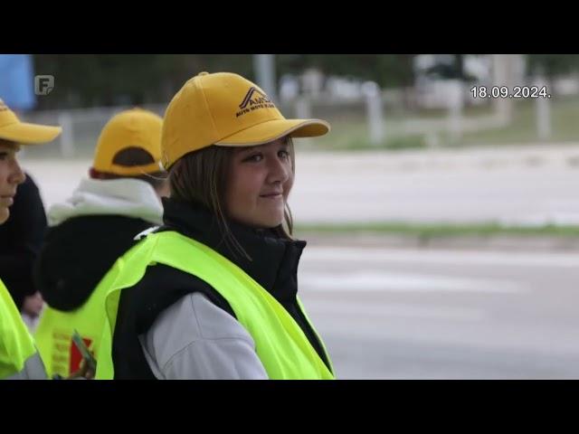 Mali policajci u Livnu upozoravali na djecu na prometnicama