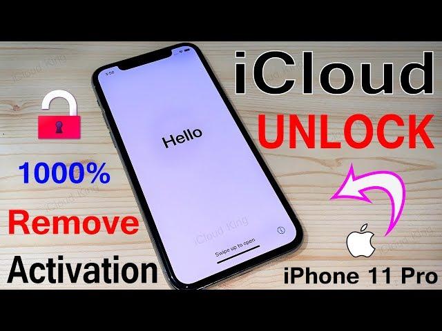 Remove Activation! Unlock iPhone 11 Pro any iOS Version iCloud Bypass Done!! 1000% Success 2021