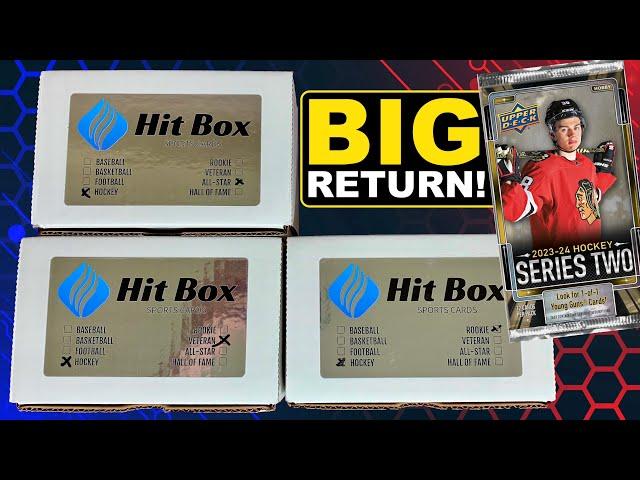 HIT BOX IS BACK! - Opening The Hit Box Sports Cards Hockey Card Subscription Boxes June 2024