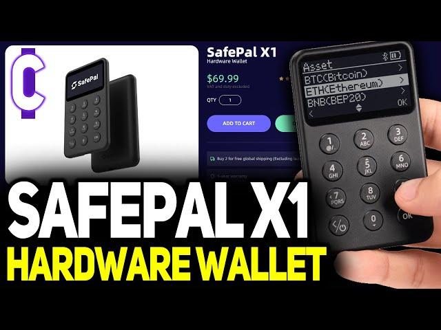 SAFEPAL X1 - The first open source bluetooth hardware wallet!