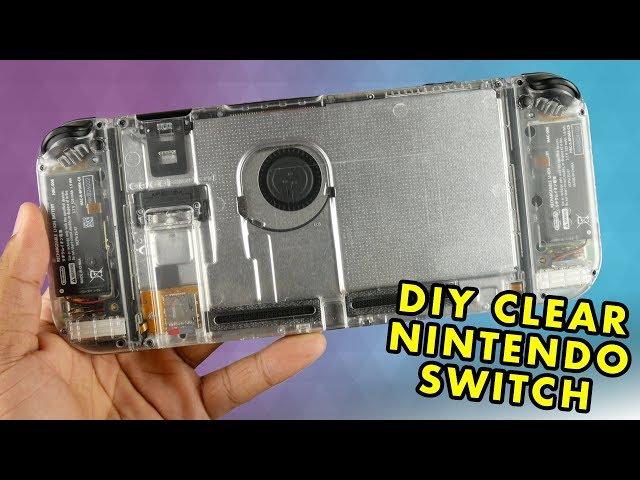 My DIY Clear Nintendo Switch!