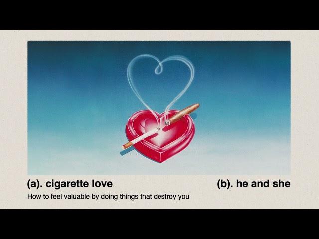 (a). cigarette love