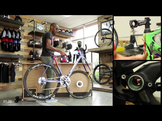 JensonUSA Road Bike Unboxing - Built Tested Tuned