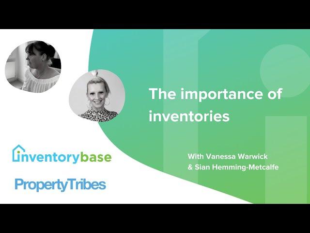 InventoryBase X Property Tribes - The importance of inventories