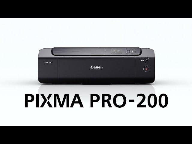 Introducing the Canon PIXMA PRO-200 13” Professional Inkjet Printer