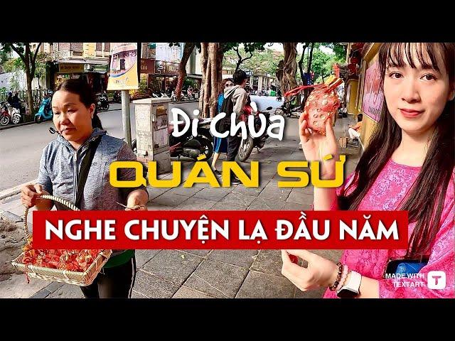 Chắc chỉ có chùa Quán Sứ Hà Nội mới có những điều lạ vậy?