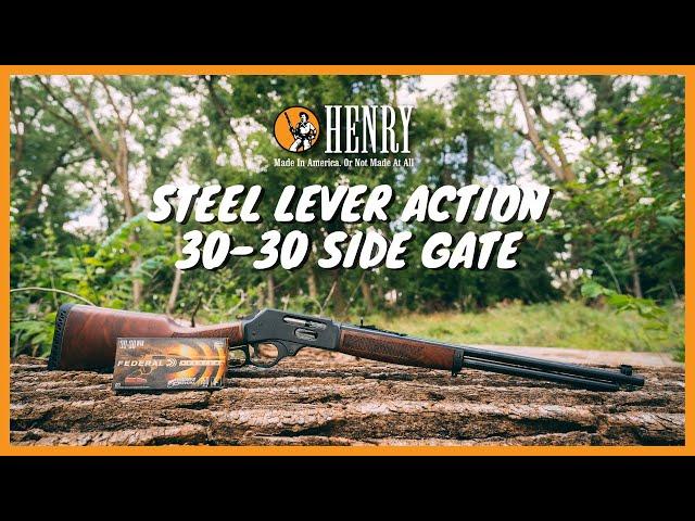 THE MOST AMERICAN HUNTING RIFLE - Henry Steel Lever Action .30-30