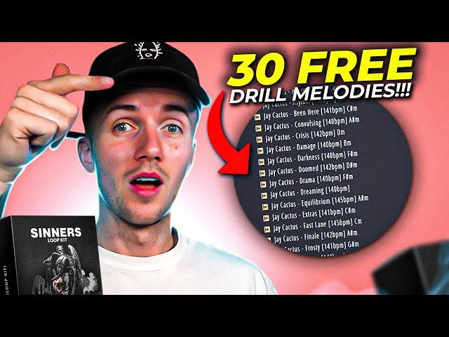 Best Free UK Drill Loop Kit 2023 - 30 Dark Drill Melodies!