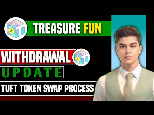 Treasure fun pending withdrawal solution | treasure fun tuft token swap process | Tuft token withdra