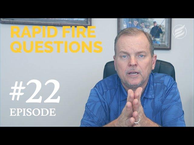 Rapid Fire with Troy | Episode #22 | Stability, High-Net-Worth Partners, and Eckard's 10 Year Plan