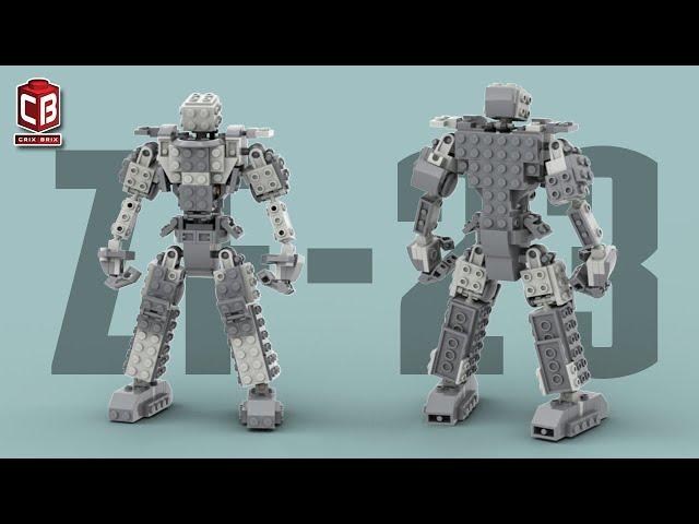 LEGO ZF-23 Mech Frame Instruction #lego #crixbrix #mechframe #legomoc