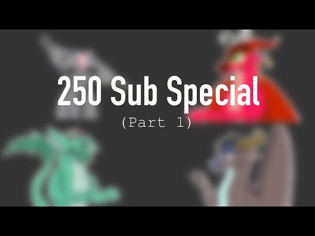 250 Sub Special // Drawing your OCs