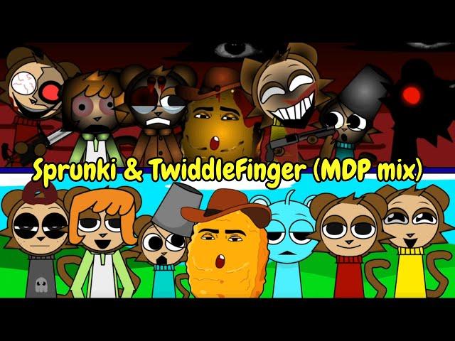 Sprunki: Twiddlefinger Mod // Incredibox - Sprunki (MDP MIX) █ Online Games █