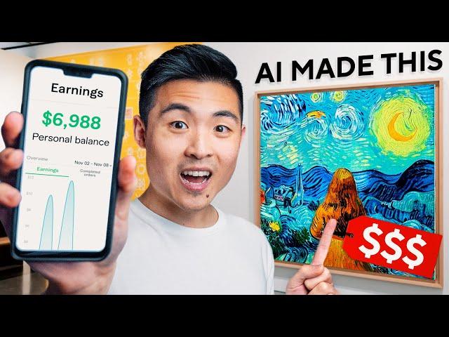 I Tried Selling AI Art For 30 Days