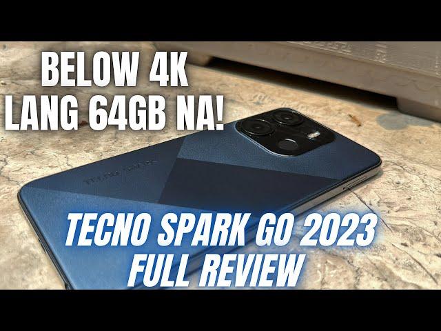 TECNO SPARK GO 2023 Full Review - NAPAKA AFFORDABLE NAMAN NITO! | Camera Samples | Speaker Test |