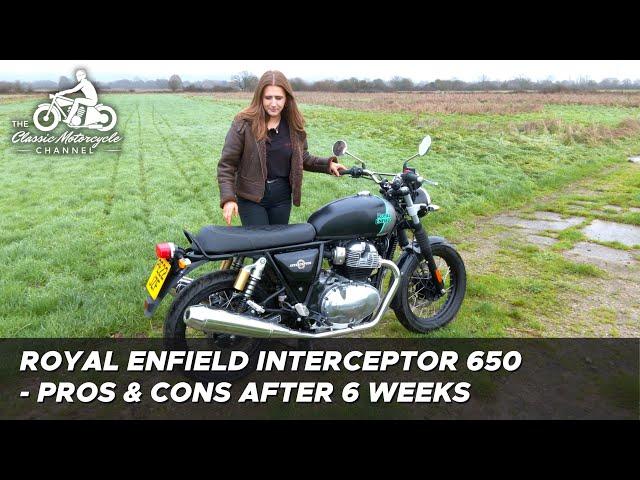 Royal Enfield Interceptor 650 - Review After 6 Weeks