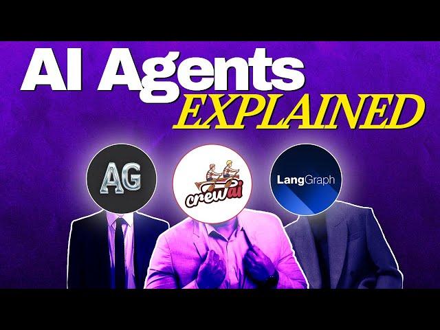 AI Agents EXPLAINED: Unbiased Review of Langraph, AutoGen, and Crew AI Frameworks