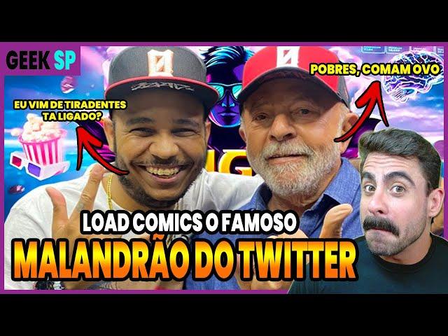 LOAD COMICS CHAMA PUBLICO NERDOLA PRA PORRADA | SÓ NÃO PODE PEIDAR IGUAL O CAUE MOURA