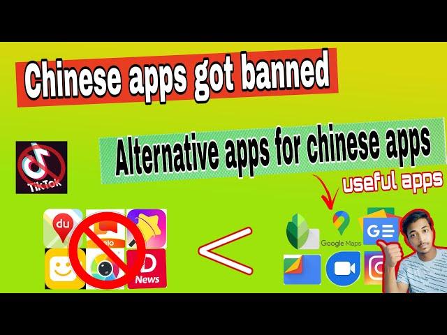 best alternative of chinese apps like tiktok, CamScanner, sweet selfie, uc browser, Apus browser