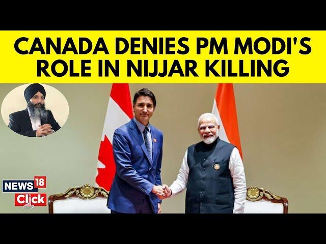 India Canada Row Latest  |  Canada Media Report On Nijjar Murder Plot | India Canada Relation | N18G