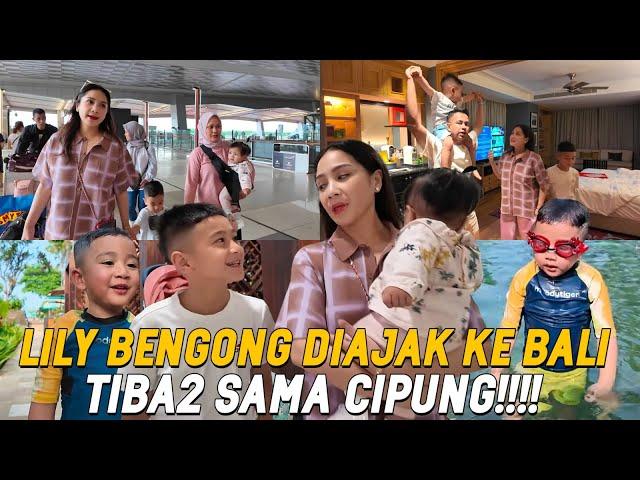 CIPUNG TRAKTIR JALAN2 KE BALI SEBELUM PESTA ULANGTAHUN!!! BABY LILY PERDANA LIBURAN BARENG!!