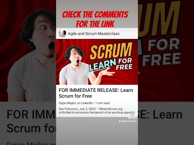 Learn Scrum for Free
