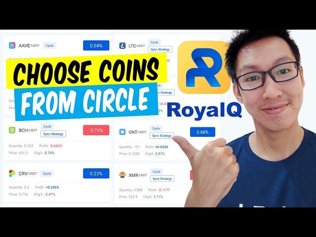 How to Choose & Remove Coin from Royal Q Circle Ep.25