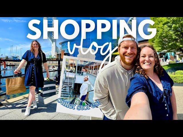 COME SHOPPING WITH US! ️ outlets vlog  refinding my style & BIG haul  Gunwharf Quays, Portsmouth