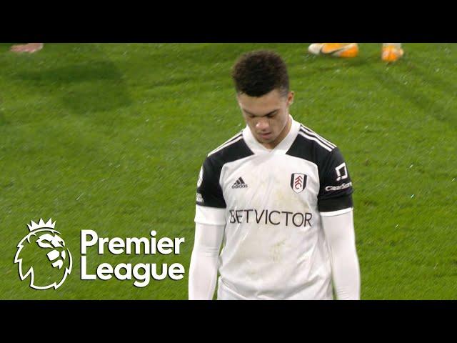 Antonee Robinson gets red card for foul on Cesar Azpilicueta | Premier League | NBC Sports