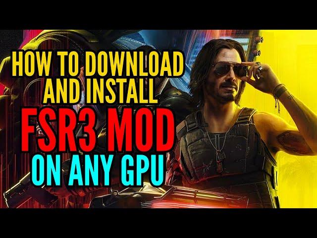 FSR 3 MOD (Frame Generation) How to Install on any GPU - Insane Performance!