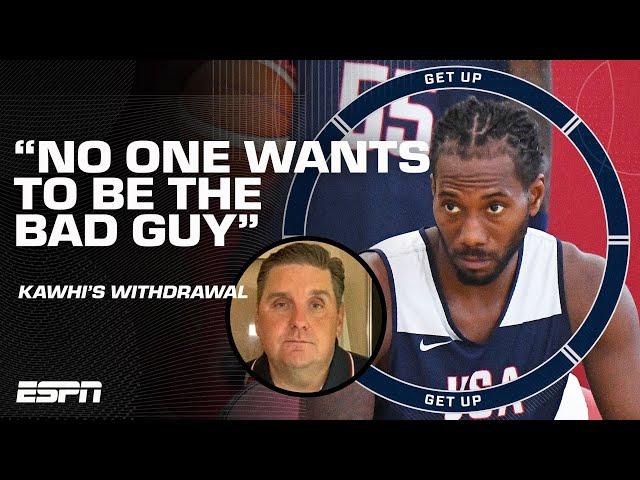 Team USA replacing Kawhi Leonard was a multifaceted decision  - Brian Windhorst | Get Up