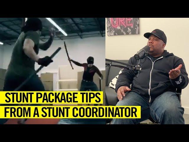 STUNT REEL & SUBMISSION TIPS | JAMCast Clip - LARNELL STOVALL