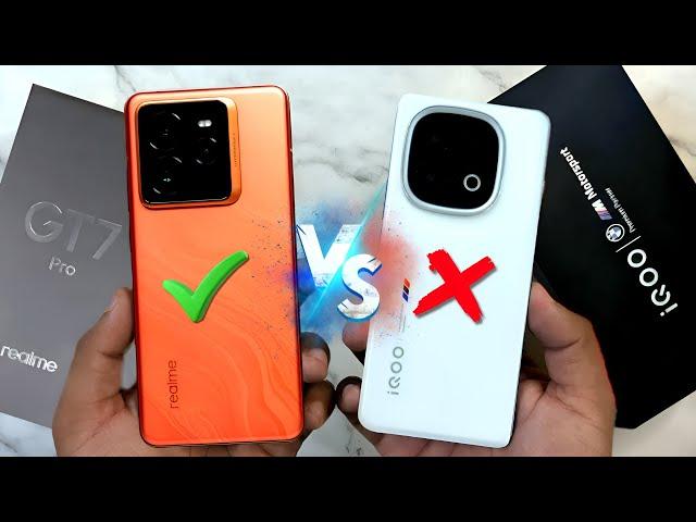 iQOO 13 Vs Realme GT 7 Pro | Full ComparisonWhich one is best?