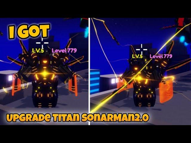 I Got Upgrade Titan SonarMan2.0 in Bathroom Attack | Roblox