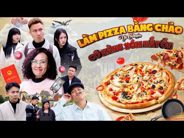 Making pizza in a pan with an unstable neighbor | Comedy