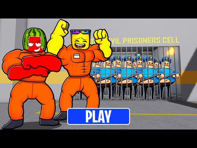 Using MUSCLES To Escape Barry Prison Run