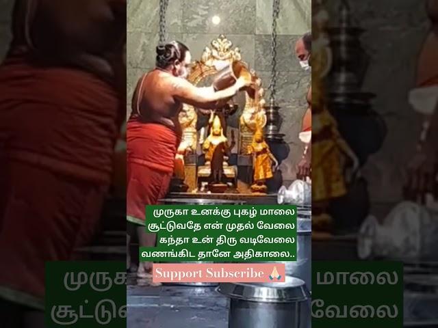 முருகா உனக்கு புகழ் மாலைசூட்டுவதே என் முதல் வேலை.. #tamil #murugan #Om #trending #song #music