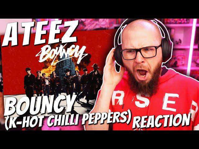 FIRST TIME Reacting to ATEEZ | ATEEZ(에이티즈) 'BOUNCY (K-HOT CHILLI PEPPERS)'