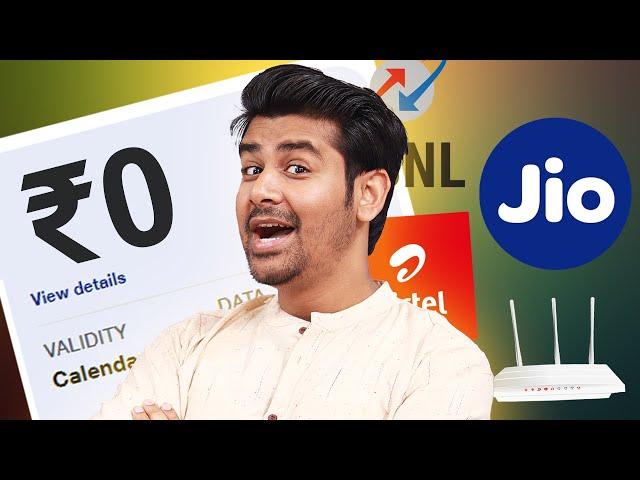 Cheapest Jio, Airtel, BSNL Plans - 5G, 4G & Wifi