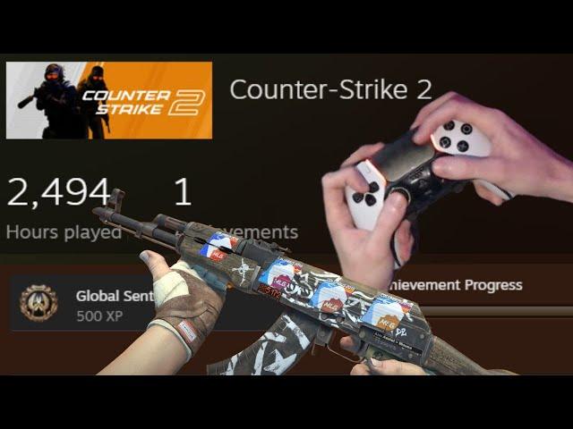 This Is What 2500 Hours Of CS2 On Controller Looks like...