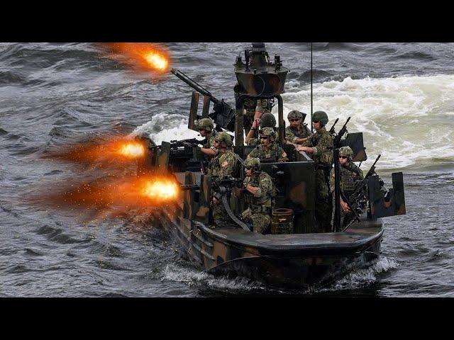 All Hands Magazine footage of Naval Special Warfare Combatant Craft Crewmen (SWCC) operating