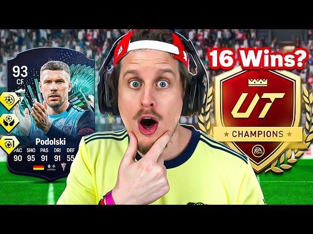 Can I Get 16 Wins Using TOTS Podolski?!?