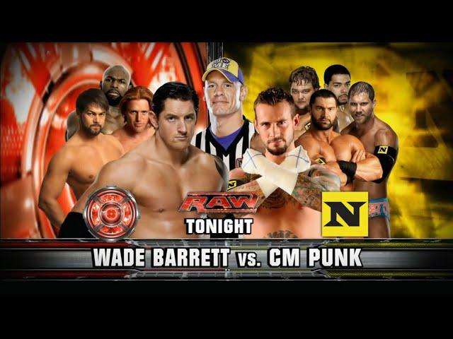 Wade Barrett vs CM Punk - John Cena Special Guest Referee: Raw, Jan. 24, 2011