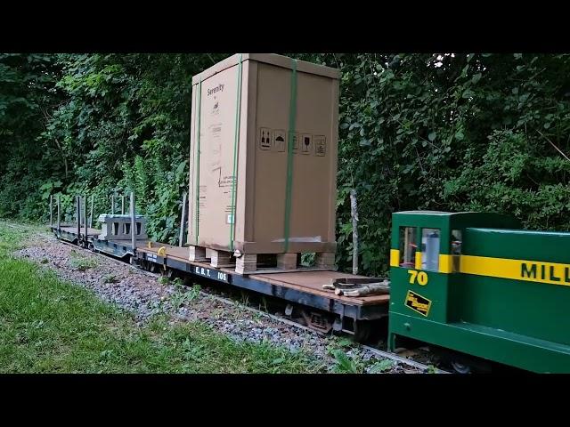 Moving a New Wood Pellet Stove by Rail