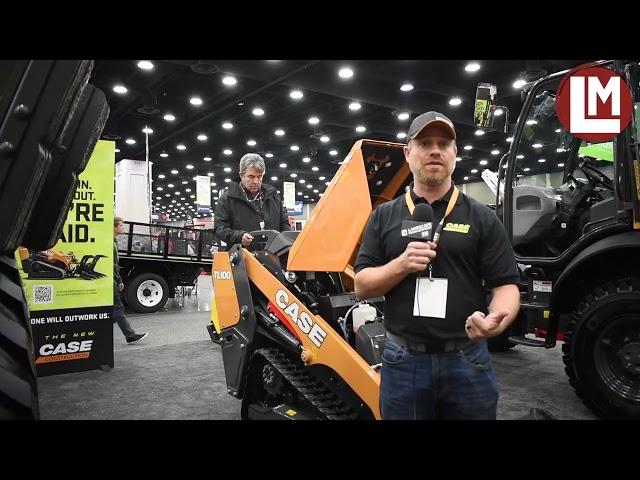 Case's TL100 mini track loader tackles big jobs in a small package
