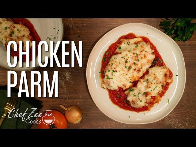 Chicken Parm Recipe | Oven Baked Chicken | Chef Zee Cooks